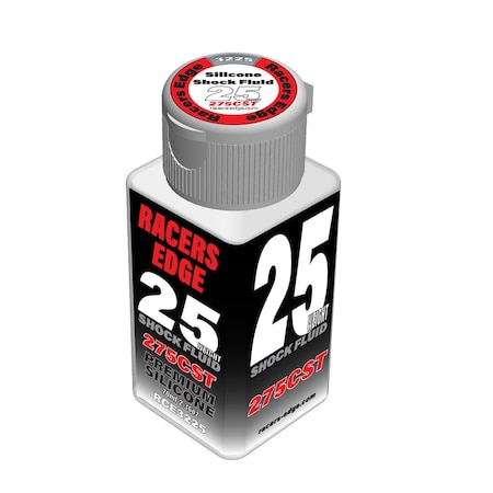 Racers Edge 25 Weight 275CST 70 ml 2.36 oz Pure Silicone Shock Oil RCE3225